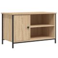 vidaXL TV skrinka dub sonoma 80x40x50 cm spracované drevo