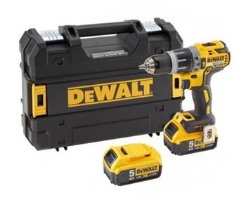 Dewalt Aku kompaktná priklepová Vrtačka/šroubovák DeWALT DCD796P2 18 V XR Li-Ion s bezuhlíkovým motorem
