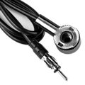 Autoanténa 40cm 5mm adaptér 3m kábel ANT07 AMiO-01507