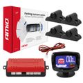 Parkovací asistent LED-GRAF 4 senzory čierne TRUCK 19mm