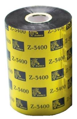 Zebra páska 3400 wax/resin, šírka 89mm, dĺžka 450m