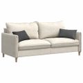 vidaXL Vankúše na pohovku 2 pcs Tmavo šedá 50 x 30 cm
