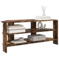 vidaXL RohováTVskriňa 102x40,5x45cm Dymová dub Kompozitné drevo