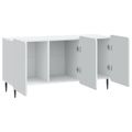 vidaXL TV skrinka Biela 99 x 34,5 x 52 cm Kompozitné drevo