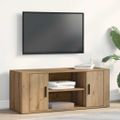 vidaXL TV skrinka 100 x 35 x 40 cm dub artisan Kompozitné drevo