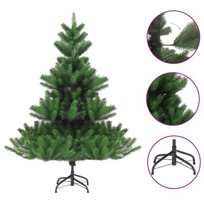 vidaXL Umelý vianočný stromček jedľa Nordmann zelený 120 cm