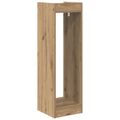 vidaXL Stojan na rastliny Dub artisan 30 x 30 x 100 cm