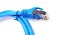 Kábel Patch FTP 6A RJ45/568B, 26AWG 0,5m modrý Kabel Patch FTP 6A RJ45/568B, 26AWG 0,5m modrý