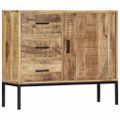 vidaXL Komoda z mangového dreva 88x30x71 cm