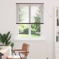 vidaXL Žalúzia Tmavohnedá s Vzorom 150 x 80 cm 25 mm PVC