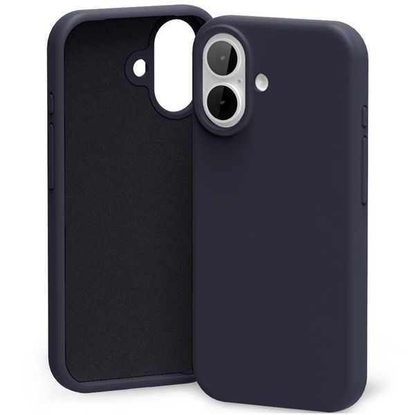 Etui Mercury Silicone do iPhone 17 granatowy