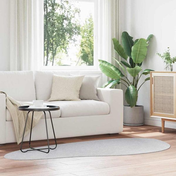vidaXL Kusové koberce HUARTE Sivá 100 x 200 cm Polyester