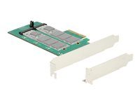 Radič úložiska - M.2 karta - nízky profil - RAID 0, 1 - PCIe 2.0 x4