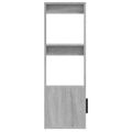 vidaXL Komoda sivý dub sonoma 80x30x90 cm spracované drevo