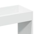 vidaXL Vysoká skrinka biela 92x33x180 cm kompozitné drevo