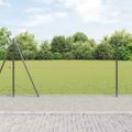 vidaXL Hexagonálne oplotenie s betónovým podstavcom 25 x 1,2 m Sivá