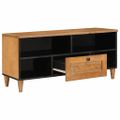 vidaXL TV skrinka 100 x 33 x 46 cm Masívne mango drevo