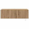 vidaXL TV nástenná skriňa 100 x 35 x 31 cm Remeselný dub