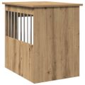 vidaXL Nábytok pre prepravku pre psa Artisan Dub 45x62x59 cm Drevo