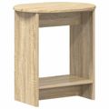 vidaXL Bočný stôl Dub sonoma 50 x 39,5 x 55 cm Kompozitné drevo