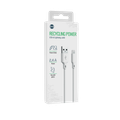 Forever recycling kábel USB-A - Lightning 1,5m 2,4A HDKR12-AL-00 biely