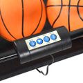 vidaXL Basketbalový arkádový automat so 4 loptičkami pre 2 hráčov