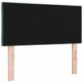vidaXL LED hlavová doska Tmavozelená 100 cm Zamat