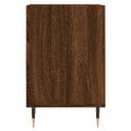 vidaXL TV skrinka hnedý dub 100x35x55 cm spracované drevo