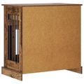 vidaXL Nábytok pre psa Staré drevo 80 x 47,5 x 80 cm Kompozitné drevo