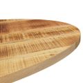 vidaXL Stolová doska 90x40x3,8 cm oválna masívny mangovník