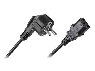 Kábel napájací PC AC 230V KPO2772-1.5  1,5m lomený