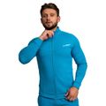 Mikina so zipsom Limitless Aquamarine - GymBeam, veľkosť S, veľkosť oblečenia S