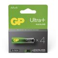 Batéria GP Ultra Plus Alkalická LR6 (AA) 4 kusy