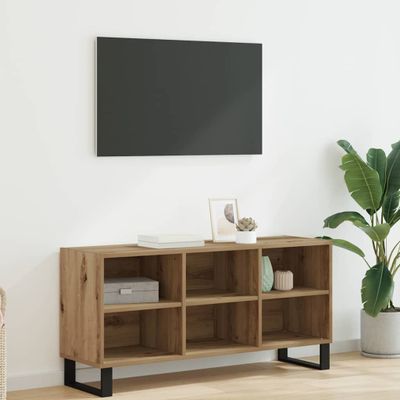 vidaXL TV skrinka Remeselný dub 103,5 x 30 x 50 cm Kompozitné drevo