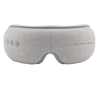 GUNNAR Ojai - Vision Recovery System - pre rehabilitáciu zraku Maska na oči, vzduchová kompresná masáž, tepelná terapia, Bluetooth audio, 5 režimov, USB-C, skladací dizajn