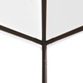 vidaXL Altánok 3x3x2,9 m, biely 180 g/m²