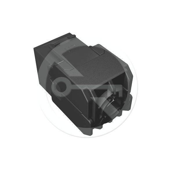 Solarix - samořezný keystone CAT5E UTP, RAL FIT moduly, SECURE CAP