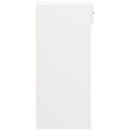 vidaXL Komoda biela 40x42,5x93 cm kompozitné drevo