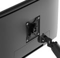 Neomounts  DS70-250BL1 NEXT Slim Desk Mount, single display (topfix clamp/grommet), black Držák, VESA, stolní, pro plochý/zakrivený monitor, úhloprícka 17–35", náklon 90°, otácení 180°, rotace 360°, nosnost 9kg, cerný