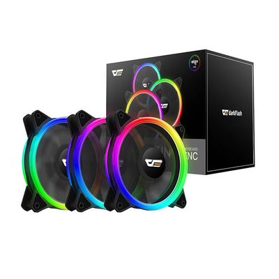 Súprava PC ventilátorov DARKFLASH DR12 Pro 3v1
