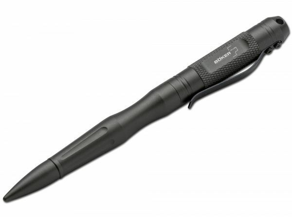 Böker Manufaktur 09BO097 iPlus TTP taktické pero 15,4 cm, šedá