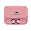 TESLA Sound EB20 - bezdrátová Bluetooth sluchátka (Pearl Pink)