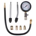 Sada na testovanie komprezie benzínových motorov MECHANIC ENGINE TESTER 8, 0-20 bar, 8 ks SIXTOL
