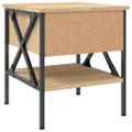 vidaXL Nočný stolík dub sonoma 40x42x45 cm kompozitné drevo