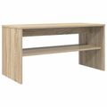 vidaXL TV skrinka 80 x 35 x 40 cm Sonoma dub Kompozitné drevo