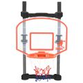 vidaXL Detská basketbalová súprava do dverí nastaviteľná