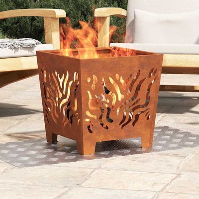 vidaXL Schodový rošt Štvorcový 2 pcs Strieborná 50 x 50 cm Hliník