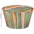 vidaXL Konferenčný stolík Ø52x30 cm masívne recyklované drevo