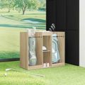 vidaXL Golfová skriňa Jednofarebný Sonoma dub 102 x 45 x 85,5 cm