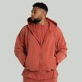 Mikina Zip Washed Terra - STRIX, veľkosť L